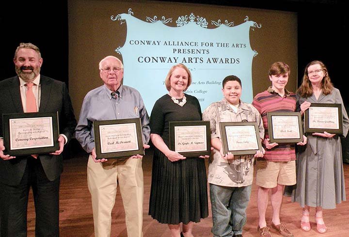 Cecil Treece Conway Alliance for the Arts presents annual awards | The Arkansas ...