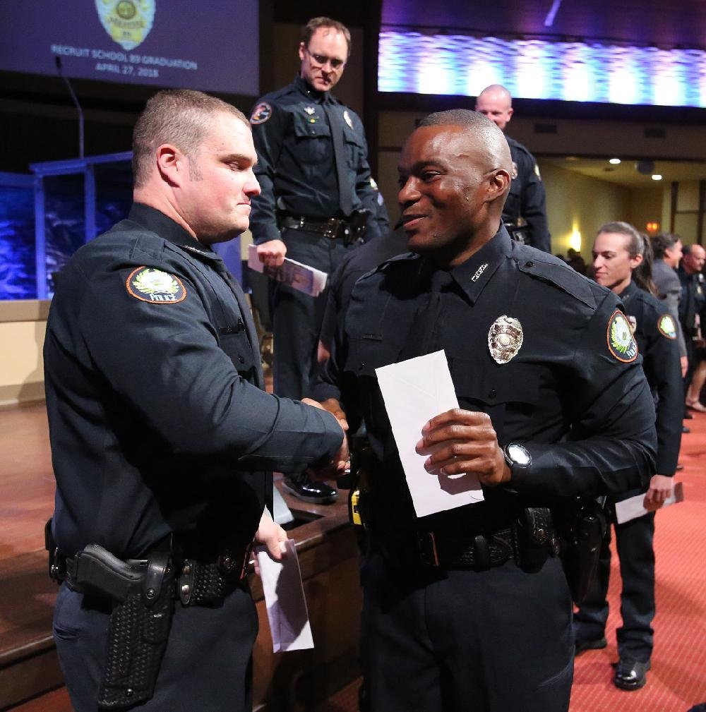 Little Rock Police Academy Graduation