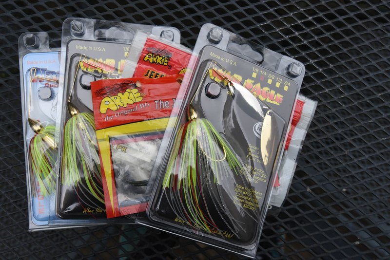 The winner of the 2018 fish story contest gets a fine selection of fishing lures, including these and more.