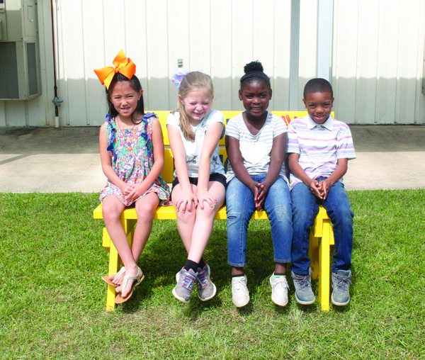 ‘Buddy benches’ installed at Yocum Elementary and Primary schools