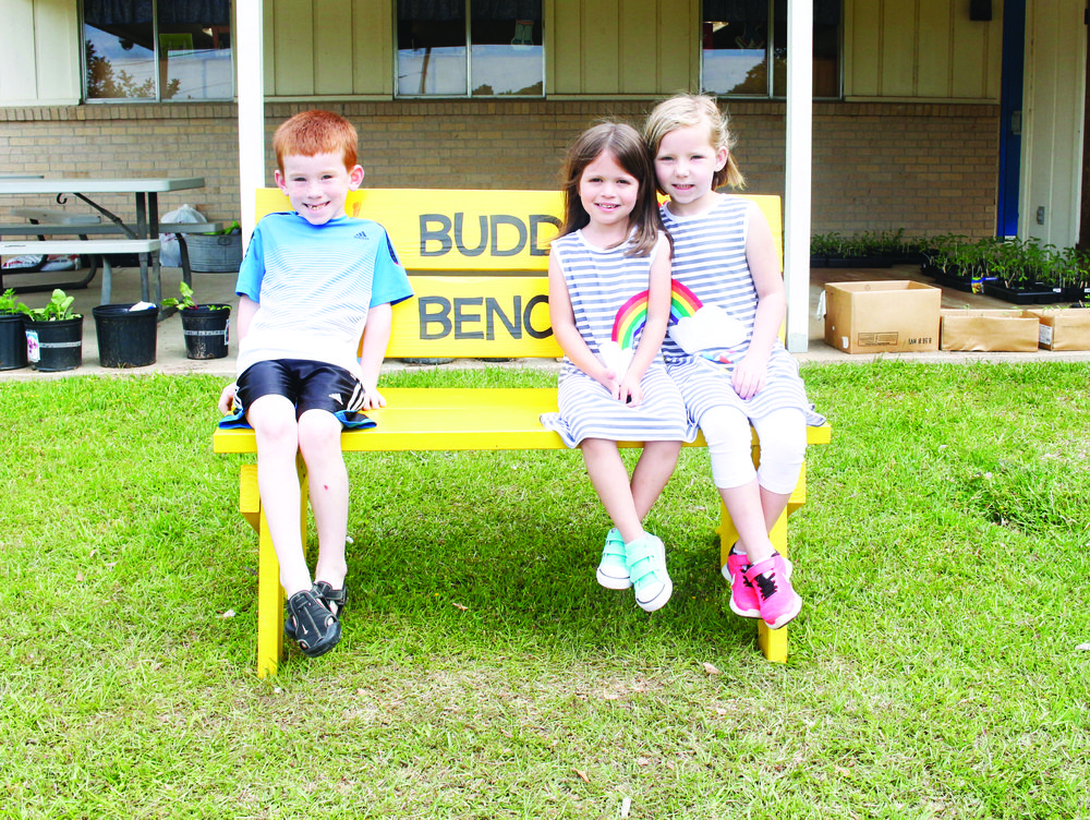 ‘Buddy benches’ installed at Yocum Elementary and Primary schools