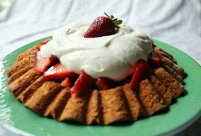 Strawberry Almond Shortcake