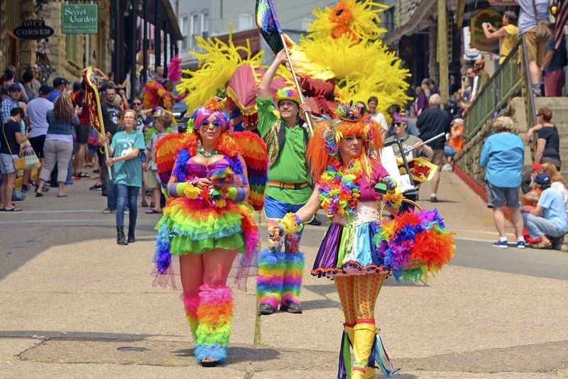 May Festival of the Arts Kickoff -- With the Artrageous Parade at 2 p.m. Saturday, Eureka Springs. Email procommeureka@gmail.com. ArtRageous Parade in Eureka Springs