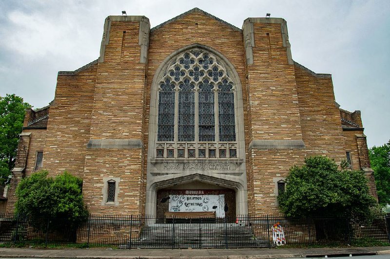 The building that once housed First Baptist Church at 12th and Louisiana in downtown Little Rock is among structures described Friday as the state’s most endangered. 

