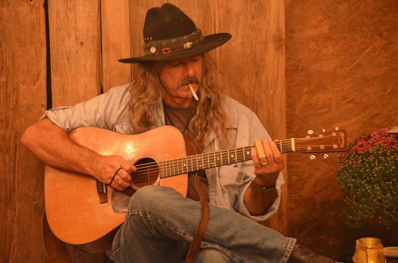 Courtesy photo Chuck Dunlap -- Oklahoma native and acoustic guitar-playing singer/songwriter Chuck Dunlap is a pioneer of the red dirt music scene in Stillwater. He has opened for greats such as Emmy Lou Harris, Leo Kottke, Johnny Lee Hooker and Levon Helm and on May 6 brings his blend of folk and blues with some red dirt thrown in to 17 Elk Street in Eureka Springs for the final Eureka House Concert of the season. Meet-and-greet potluck starts at 5 p.m., music at 6 with opener Willi Carlisle. eurekahouseconcerts.com.