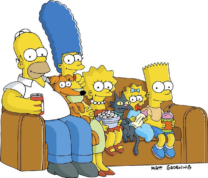 simpsons whole family