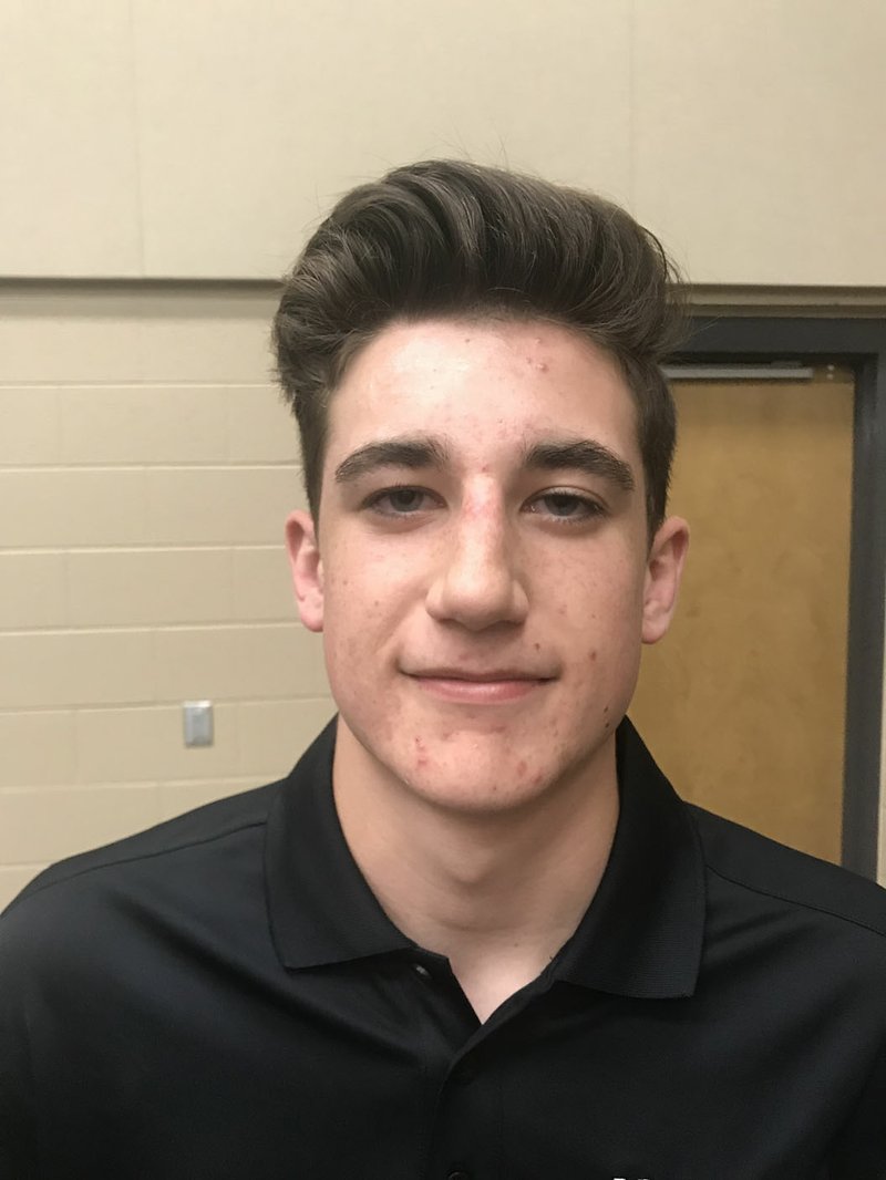 Collier Blackburn becomes the first Bentonville West basketball player to sign a national letter of intent when he made Harding his choice Monday afternoon.