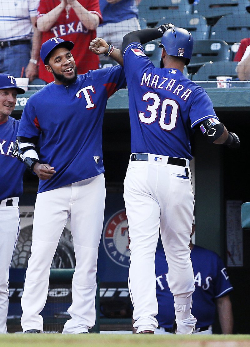 Elvis Andrus has 5 hits in Rangers' win over Tigers