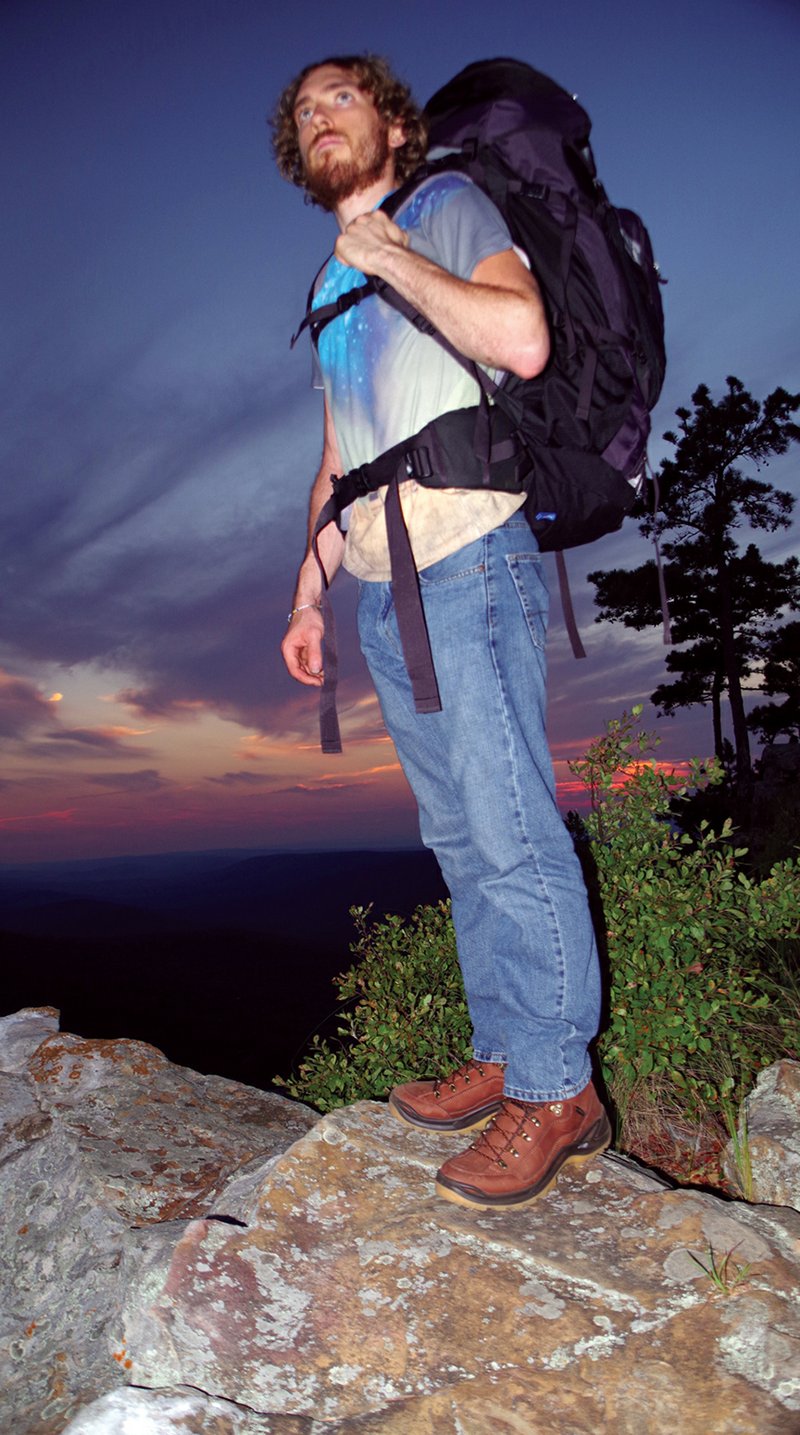 Backpacking, hiking and camping are among the many outdoor recreation activities enjoyed by wildlife-management-area visitors like Zach Sutton of Alexander.