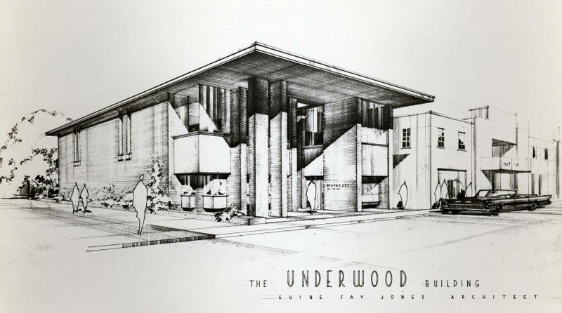 Courtesy Photo Melissa Werner says that Bill Underwood, original owner of the Underwood Building on Dickson Street, contracted E. Fay Jones to design the building in exchange for a rent discount once built. Jones used the second floor as his office until he retired in 1998. The Underwood Building is one of seven locations on Washington Elementary Tour of Homes.