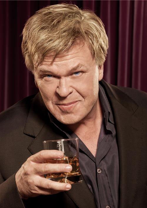 That drink in Ron White’s hand is not scotch. It’s Number Juan tequila — which he owns. 