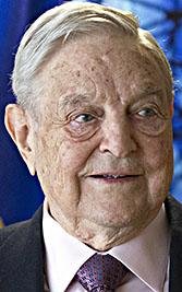 This Thursday, April 27, 2017 file photo shows George Soros, Founder and Chairman of the Open Society Foundation, before the start of a meeting at EU headquarters in Brussels. 