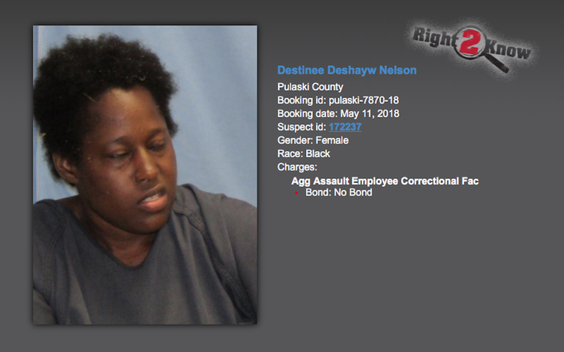 Destinee Nelson, 28, of North Little Rock 