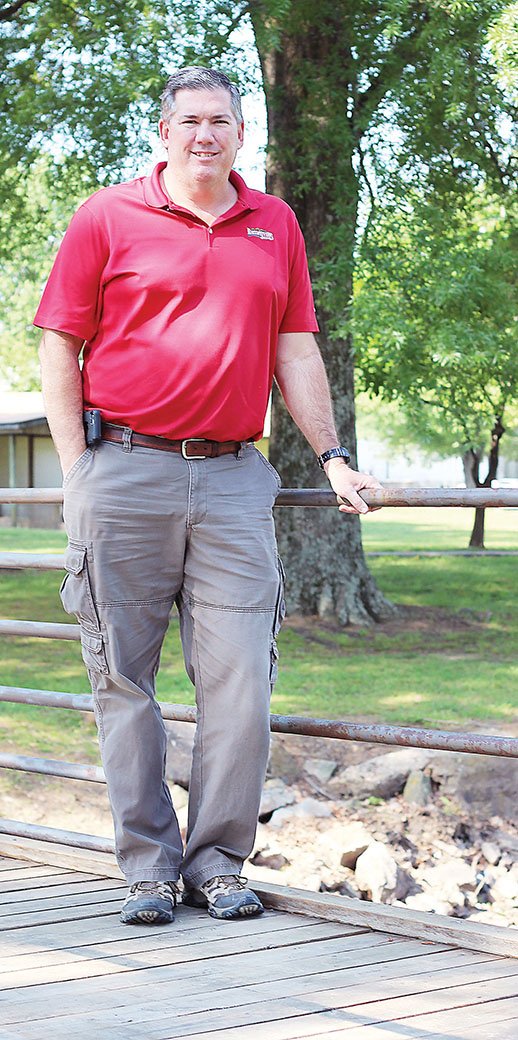 Terry Thomas, who will observe his 20th anniversary this week as an employee of the Russellville 
Recreation and Parks Department, was named its director in April. Longtime director Mack Hollis retired. Thomas was the first athletic director hired by the city department and had served as assistant director for the past few years.