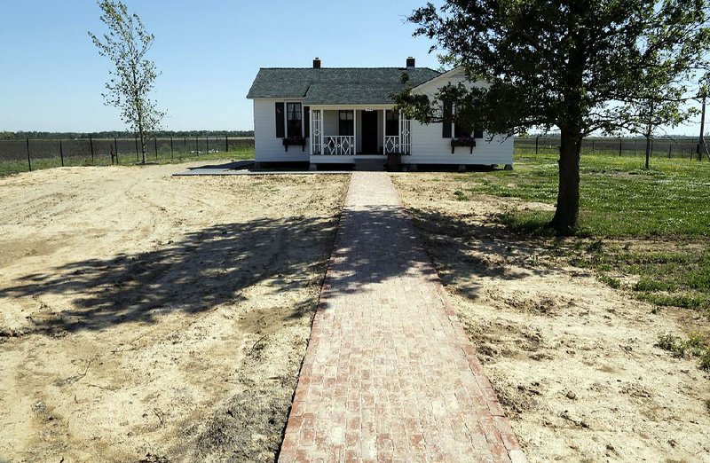 Arkansas Democrat-Gazette/JOHN SYKES JR. - Site of the Johnny Cash Boyhood Home, near the small town of Dyess, Arkansas.