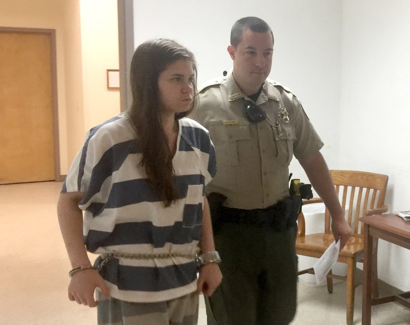 Andrea Lea Wilson, 26, of Bentonville was in court Wednesday for a bond hearing. She is accused of killing her grandmother and the bond was set at $750,000.