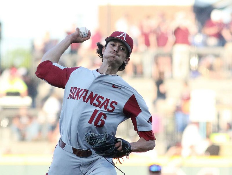 Blaine Knight would normally be the first pitcher the Arkansas Razorbacks turn to in an SEC series, but the second team All-SEC performer — who ranks second in victories nationally among unbeaten pitchers — will have to wait for his first SEC Tournament start.  