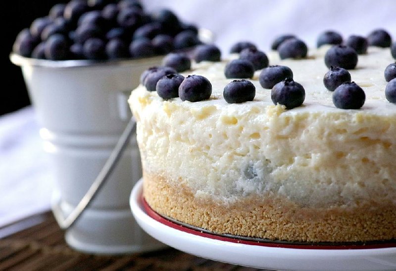 Blueberries on Air is a no-bake dessert similar to chiffon pie, but without the eggs.  