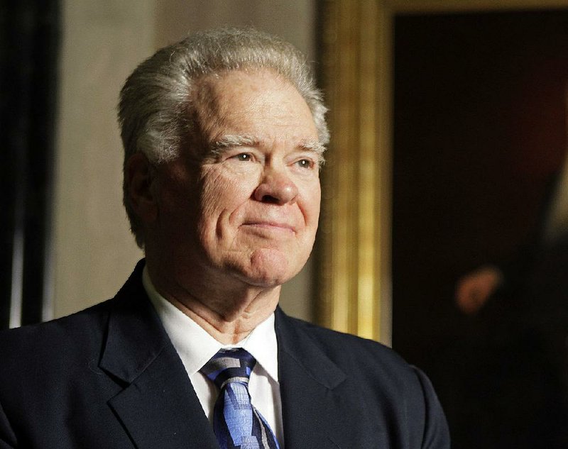 Southwestern Baptist Theological Seminary President Emeritus Paige Patterson poses for a photo in Fort Worth. The seminary’s board of trustees said in a statement on Wednesday that Patterson was removed as president of the Texas seminary after allegations that he made abusive and demeaning comments to women. 