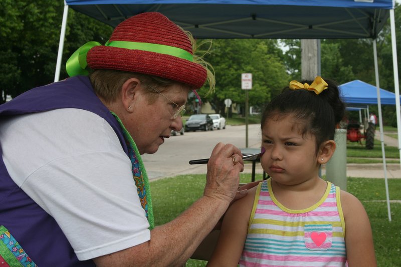 Courtesy Photo Face painting is always popular, and a face painter will delight participants at Farm Family Day June 2 at the Rogers Historical Museum.