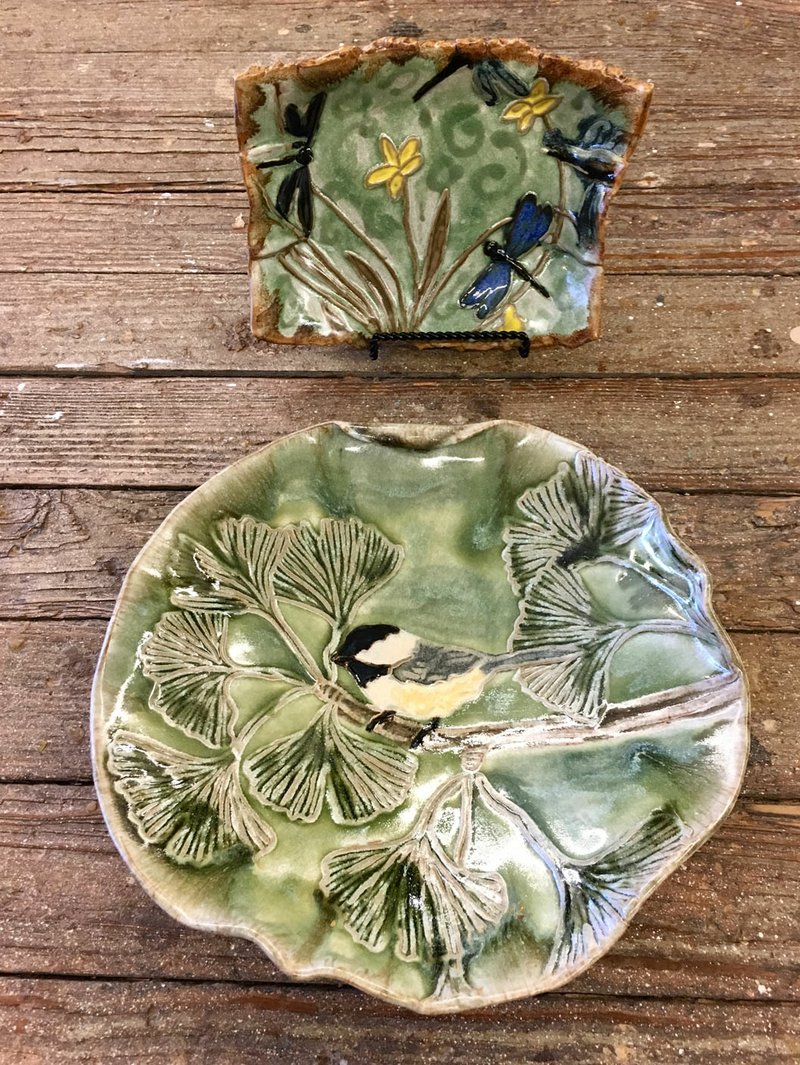 All Month Artist Cooperative -- With works by more than 26 local artists, including Buck, Snort, 'n' Run Clay Works (pictured), Heartwood Gallery in Fayetteville. Open Wednesday-Sunday. 444-0888.