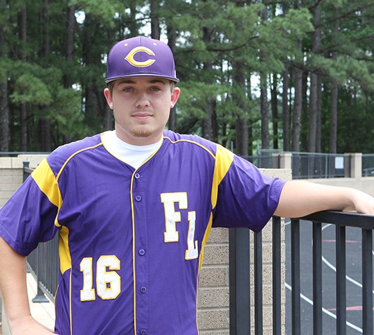 Fountain Lake baseball player Montana Carden poses Friday, May 25, 2018. (The Sentinel-Record/Richard Rasmussen)