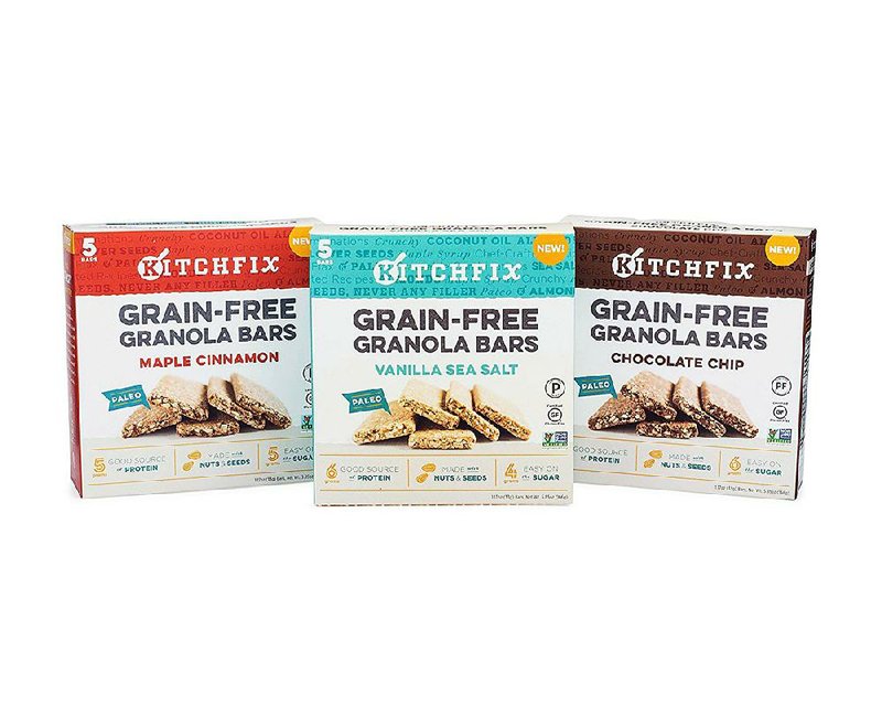 Kitchfix Grain-Free Granola Bars 