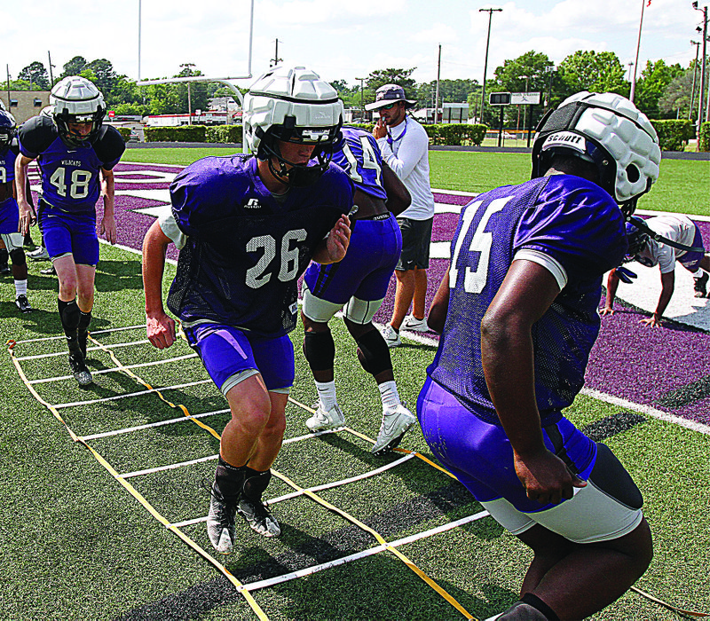 What are those caps football players are wearing?