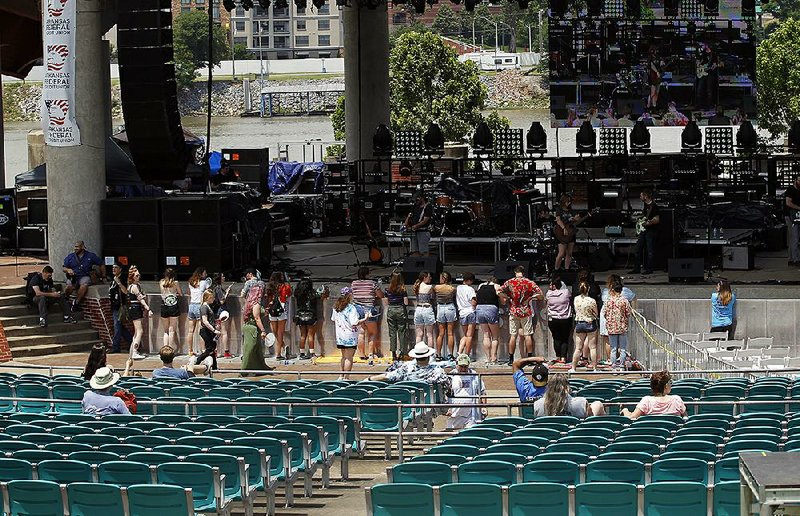 First Security Amphitheater is shown in this 2018 file photo.