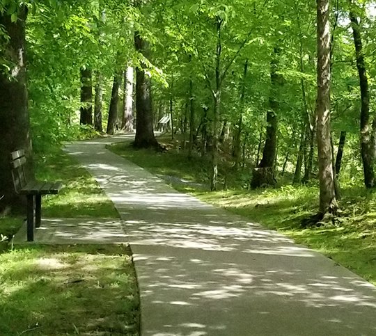 Submitted photo CRATER: Crater of Diamonds State Park also offers three trails where visitors can experience the diverse natural beauty of southwest Arkansas.