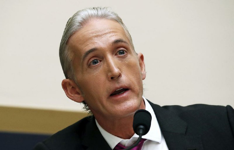 U.S. Rep. Trey Gowdy said Wednesday that he had “never heard the term ‘spy’ used” in relation to the Russia investigation and did not see evidence of it. 