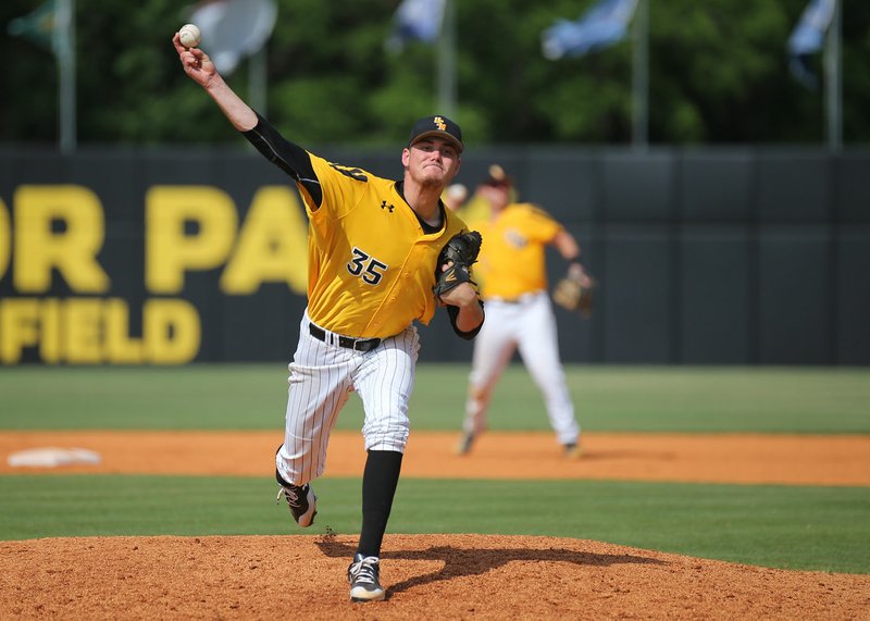 SOUTHERN MISS ATHLETICS Fayetteville native Walker Powell returns home with Southern Mississippi to play in the Fayetteville Regional, which begins Friday at Baum Stadium. The Golden Eagles will face Dallas Baptist in a first-round matchup slated for a 7 p.m. start.