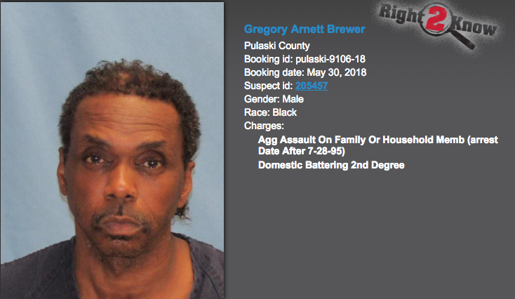 Gregory Brewer, 58, of North Little Rock.