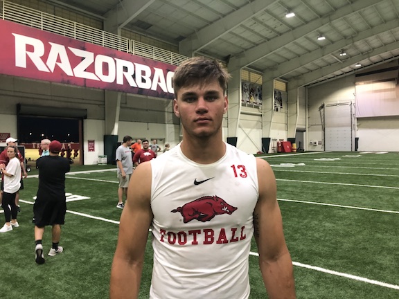 WholeHogSports - Hazen 2020 Standout Toll Seeks Arkansas Offer