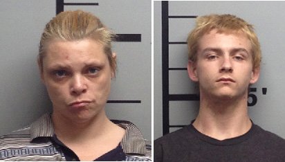 Dorris Jenkins (left) and Adan Taylor, both of Springdale, were arrested in connection with a murder for hire plot.