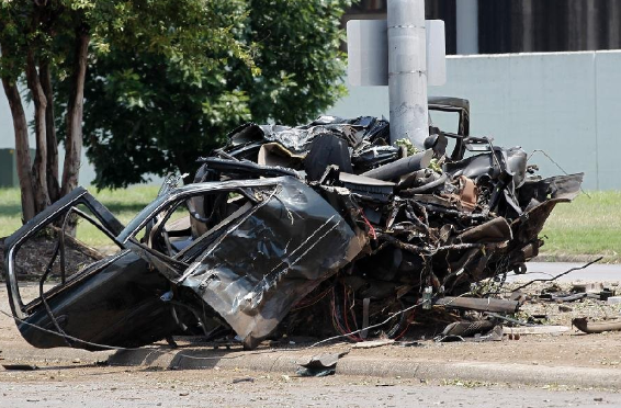 A two-vehicle crash in the intersection of Riverfront Drive and Cypress Street in North Little Rock on Wednesday, June 6, 2018, killed a 12-year-old girl, police said.