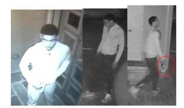 The Little Rock Police Department said these surveillance photos show two burglars who broke into a Little Rock home on Edgewood Road.