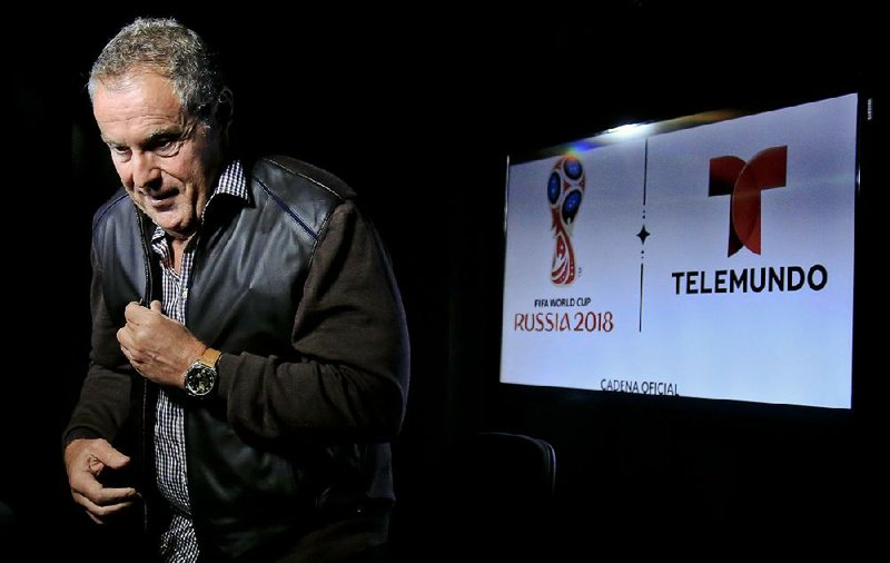 TV broadcaster Telemundo hopes sportscaster Andres Cantor’s unique style will entice Americans to watch the World Cup on its broadcasts this year, despite no American team competing. 