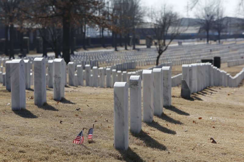 FILE PHOTO The National Cemetery in Fort Smith.
