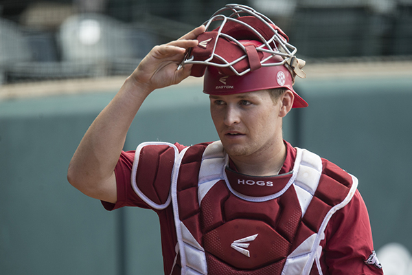 WholeHogSports - Best Hogs in pro baseball No. 5: Pagnozzi struck by  DeBriyn's spiel