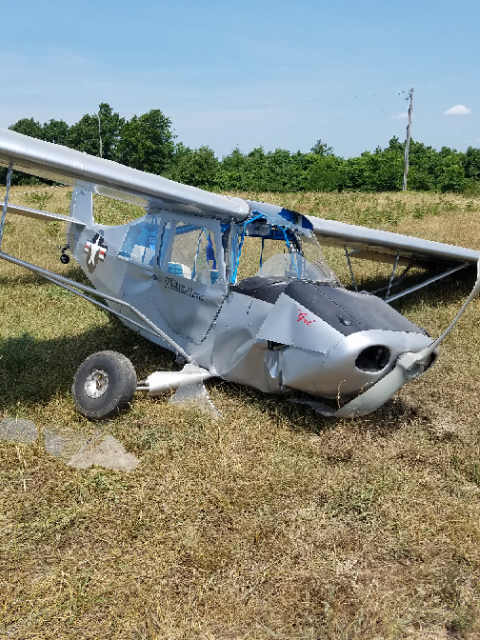 The pilot of a small aircraft was taken to the hospital for minor injuries after her plane crashed Thursday morning in northwest Arkansas. 