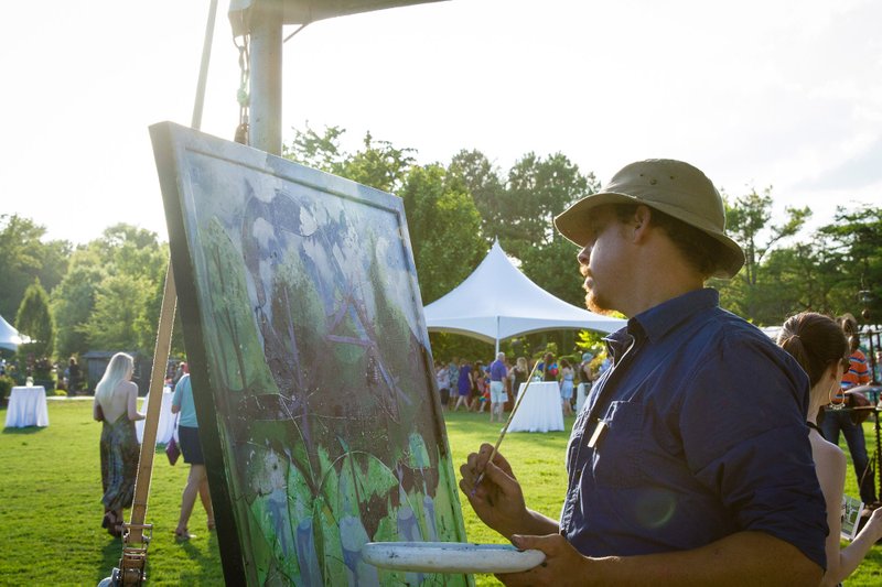 Art in the Garden — With acrylics, oils, metal sculpture, stained glass and photographs by 20 Art Ventures artists, 6:30-9 p.m. June 15, Botanical Garden of the Ozarks in Fayetteville. $45. 750-2620.