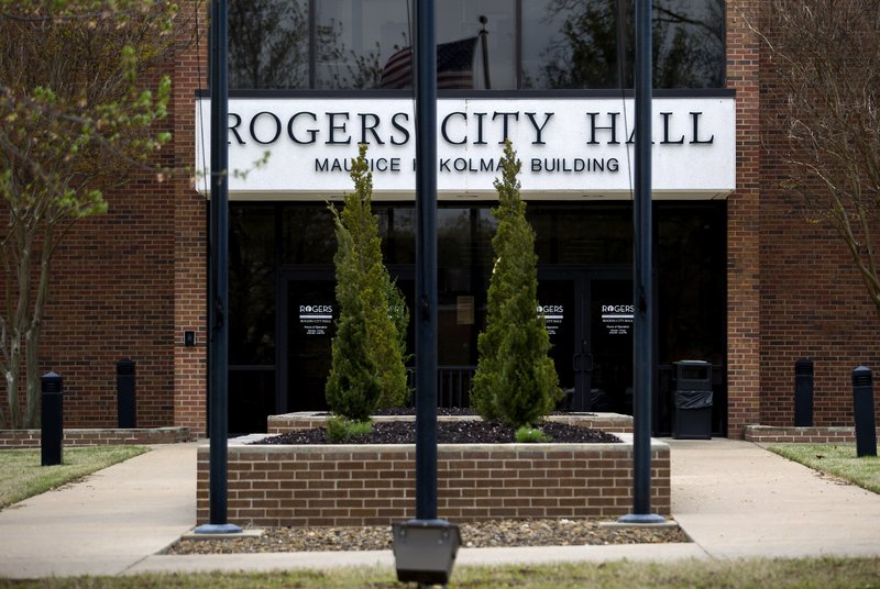 NWA Democrat-Gazette/JASON IVESTER
Rogers City Hall; stock art photographed on Monday, April 11, 2016