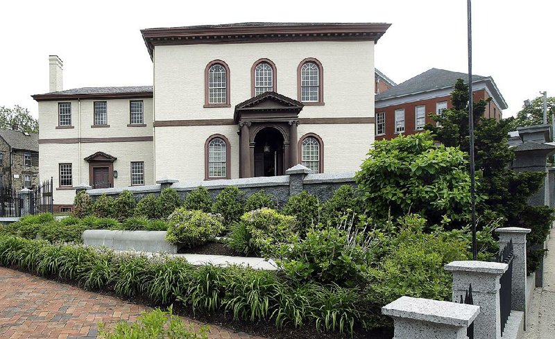 Touro Synagogue, the nation’s oldest, stands in Newport, R.I.  