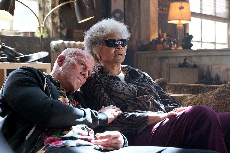 Ryan Reynolds is Deadpool and Leslie Uggams stars as Blind Al in Twentieth Century Fox’s Deadpool 2. It came in third at last weekend’s box office and made about $14.7 million. 
