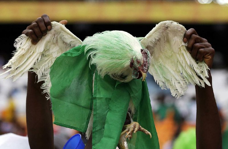 Nigerian soccer fans are not happy that live chickens, their so-called mascots, have been barred from World Cup stadiums.  
