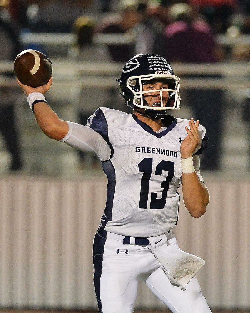 Greenwood’s Connor Noland led the school’s football and baseball teams to Class 6A state championships in 2017-2018. 