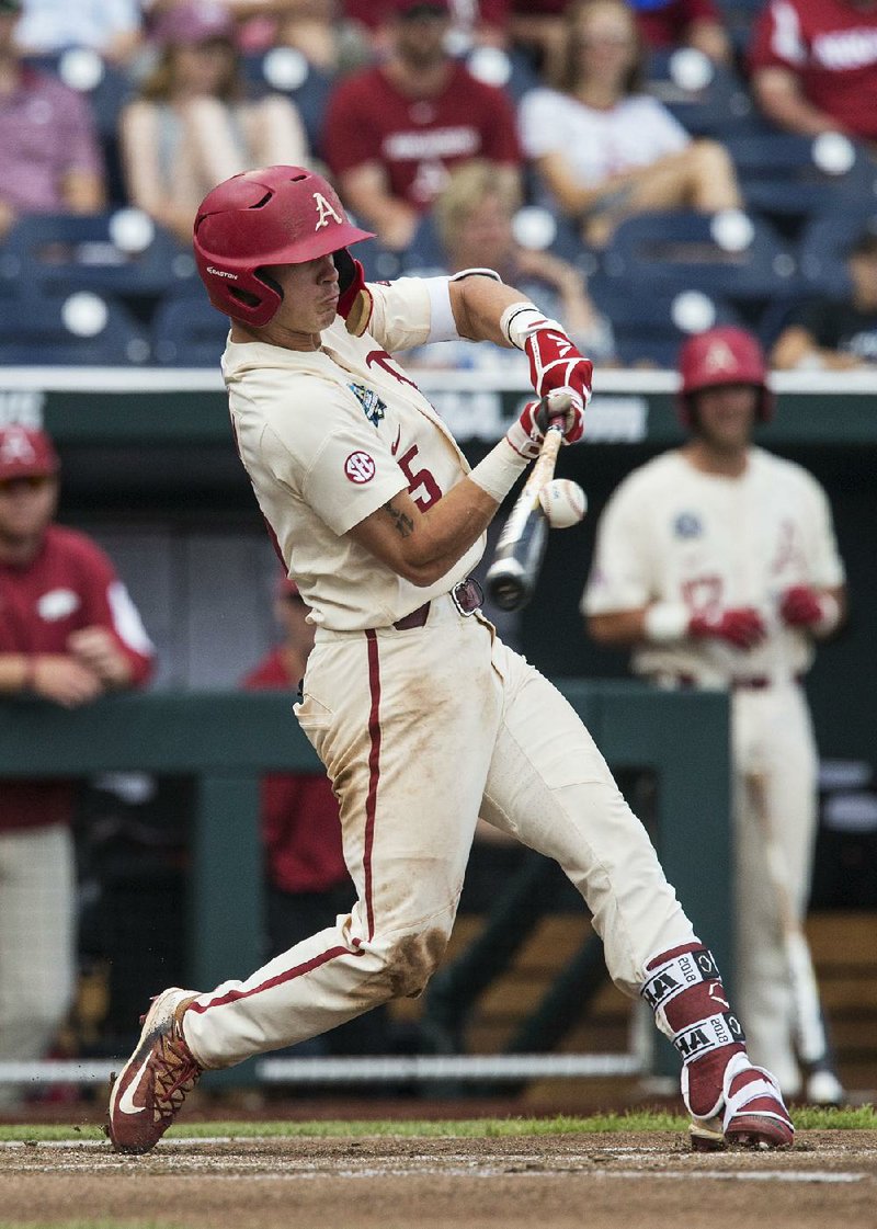 Third baseman Casey Martin went 2 for 4 with an RBI, a walk and a run scored to help the Razorbacks beat Texas 11-5 on Sunday. 