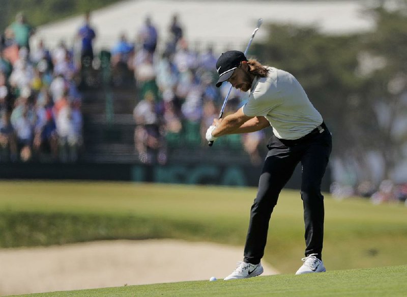 Tommy Fleetwood tied a U.S. Open record when he shot a final-round 63 to finish in second place, one stroke behind Brooks Koepka.  