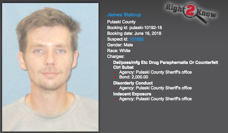 30-year-old James Stalcup of Bauxite